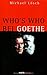 Who's who bei Goethe