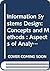 Information Systems Design: Concepts and Methods : Aspects of Analysis and Design of Transaction Processing Systems