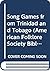 Song Games from Trinidad and Tobago (American Folklore Society Bibliographical and Special Series : No. 16)