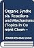 Organic Synthesis, Reaction...