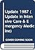Update In Intensive Care An...