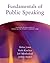 FUNDAMENTALS OF PUBLIC SPEAKING by Debra Jones