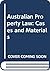 Australian Property Law: Cases and Materials
