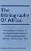 The Bibliography of Africa by James Pearson