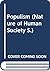 Populism: its meanings and national characteristics; (The Nature of human society series)