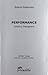 Perfomance - Genero y Transgenero (Spanish Edition)