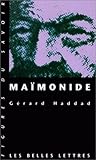 Maimonide (Figures Du Savoir) (French Edition)