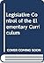 Legislative Control of the Elementary Curriculum
