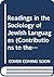 Readings in the Sociology of Jewish Languages (Contributions to the Sociology of Jewish Languages, 1)