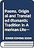 Poems, Original and Translated