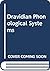 Dravidian phonological systems