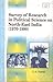 Survey of research in political science on North East India, 1970-1990