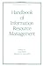 Handbook of Information Resource Management (Public Administration and Public Policy)