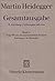Gesamtausgabe, Abteilung II: Vorlesungen 1923-44, Band 31: Vom Wesen der menschlichen Freiheit. Einleitung in die Philosophie