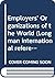 Employers' Organizations of the World by Martin Upham