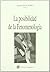 La posibilidad de la fenomenología / The possibility of phenomenology