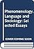 Phenomenology, language and...
