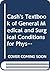 Cash's Textbook of General Medical and Surgical Conditions for Physiotherapists