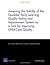 Assessing the Validity of the Qualistar Early Learning Qualit... by Gail L. Zellman