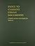 Index to Current Urban Documents 2000-2001 by David R. Beasley