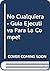 No Cualquiera - Guia Ejecutiva Para La Compet (Spanish Edition)
