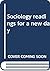 Sociology readings for a new day