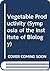 Vegetable Productivity by Colin Spedding