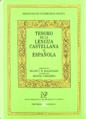 Tesoro de la lengua castellana o española (Unknown Binding)