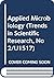 Applied Microbiology (Trends in Scientific Research, No 2/U1517)
