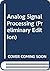 Analog Signal Processing