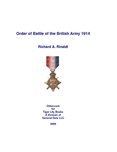 Order of Battle of the British Army 1914 (Paperback)