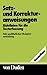 Duden Satz-und Korrekturanweisungen: Richtlinien für die Texterfassung Mit ausführlicher Beispielsammlung (DUDEN -Taschenbücher)