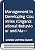 Management in Developing Co...