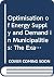 Optimisation of energy supply and demand in municipalities: The example of Tver
