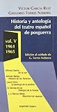 Historia y antología del teatro español de posguerra (1961-1965). Vol. V