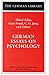 German Essays on Psychology (The German Library, V. 62)