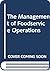 The Management of Foodservice Operations by Peter                      ...