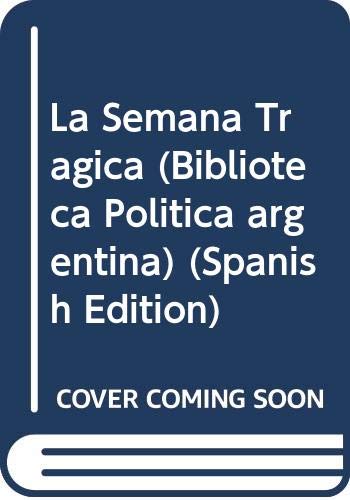 La Semana Trágica (Paperback)