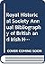 Royal Historical Society Annual Bibliography of British and Irish History Publications of 1986