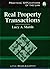 Practical Applications of the Law Real Property Transactions