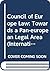 Council of Europe Law: Towards a Pan-european Legal Area