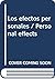 Los efectos personales / Personal effects (Spanish Edition)