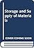 Storage and Supply of Materials by Alex Morrison
