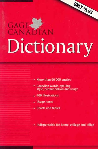 Gage Canadian Dictionary (Paperback)