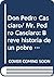Don Pedro Casciaro/ Mr. Pedro Casciaro: Breve historia de un pobre cura de ultramar/ Brief History of a Poor Priest (Spanish Edition)