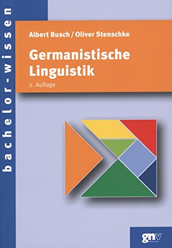 Germanistische Linguistik (Paperback)