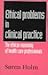 Ethical Problems in Clinical Practice: The Ethical Reasoning of Health Care Professionals