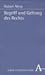 Begriff und Geltung des Rechts (Alber-Reihe Rechts- und Sozia... by Robert Alexy