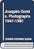 Joaquim Gomis, Joan Miró: Photographs, 1941-1981 : Portrait of a universe, text