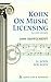 Kohn on Music Licensing by Al Kohn